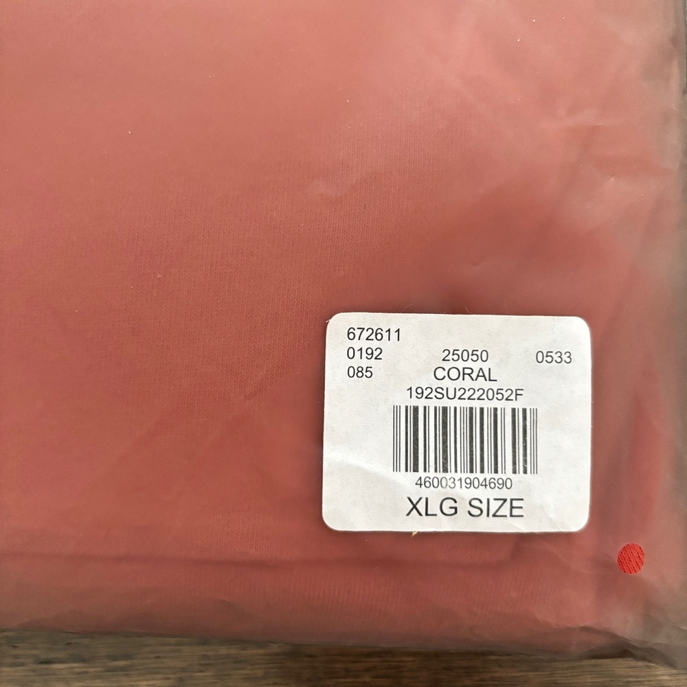 Fear of God Essentials Hoodie Pullover Coral XL NEW NWT Authentic - Picture 8 of 8